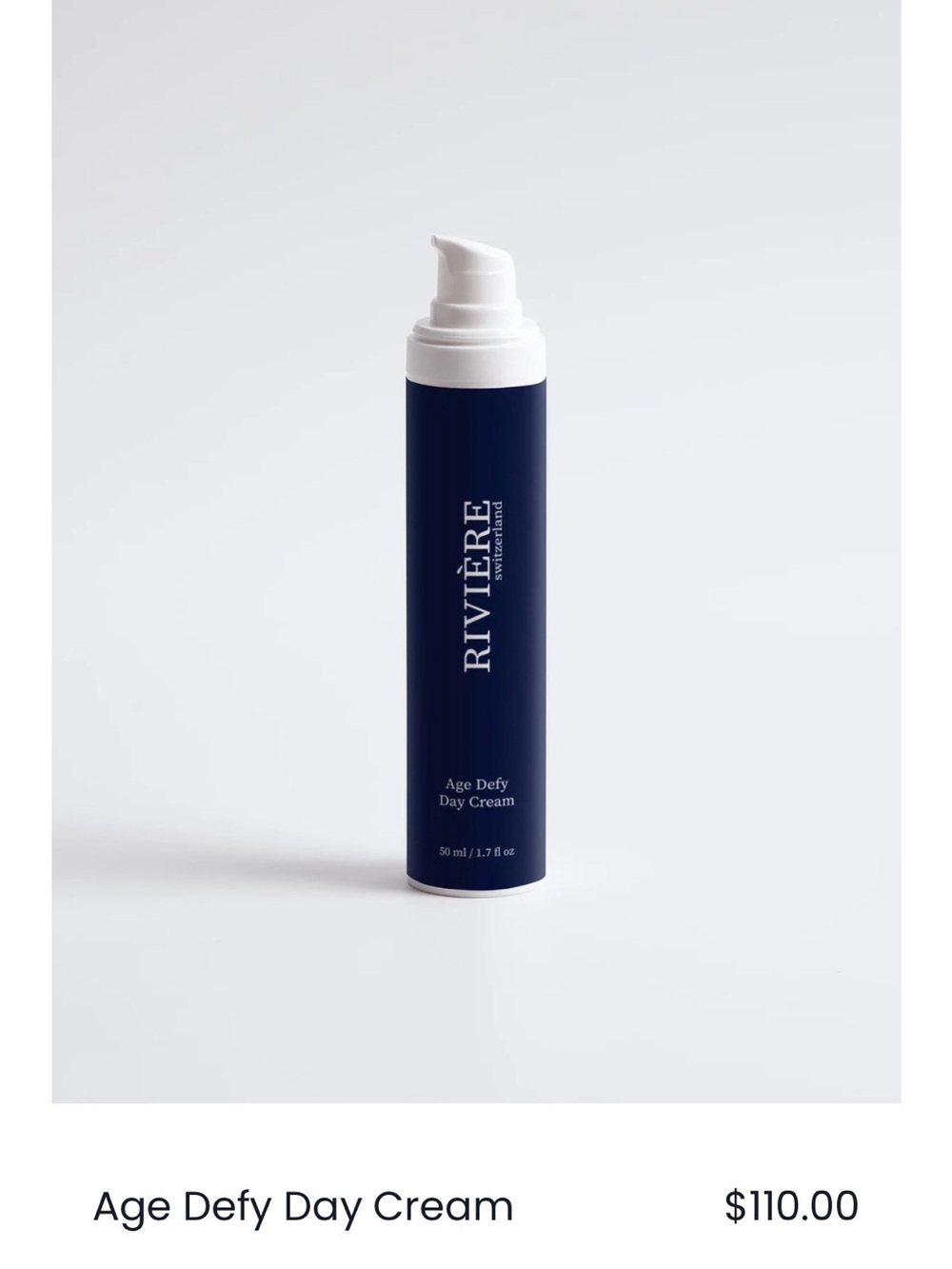 Age Defy Day Cream — Navy Hydrating Moisturizer
